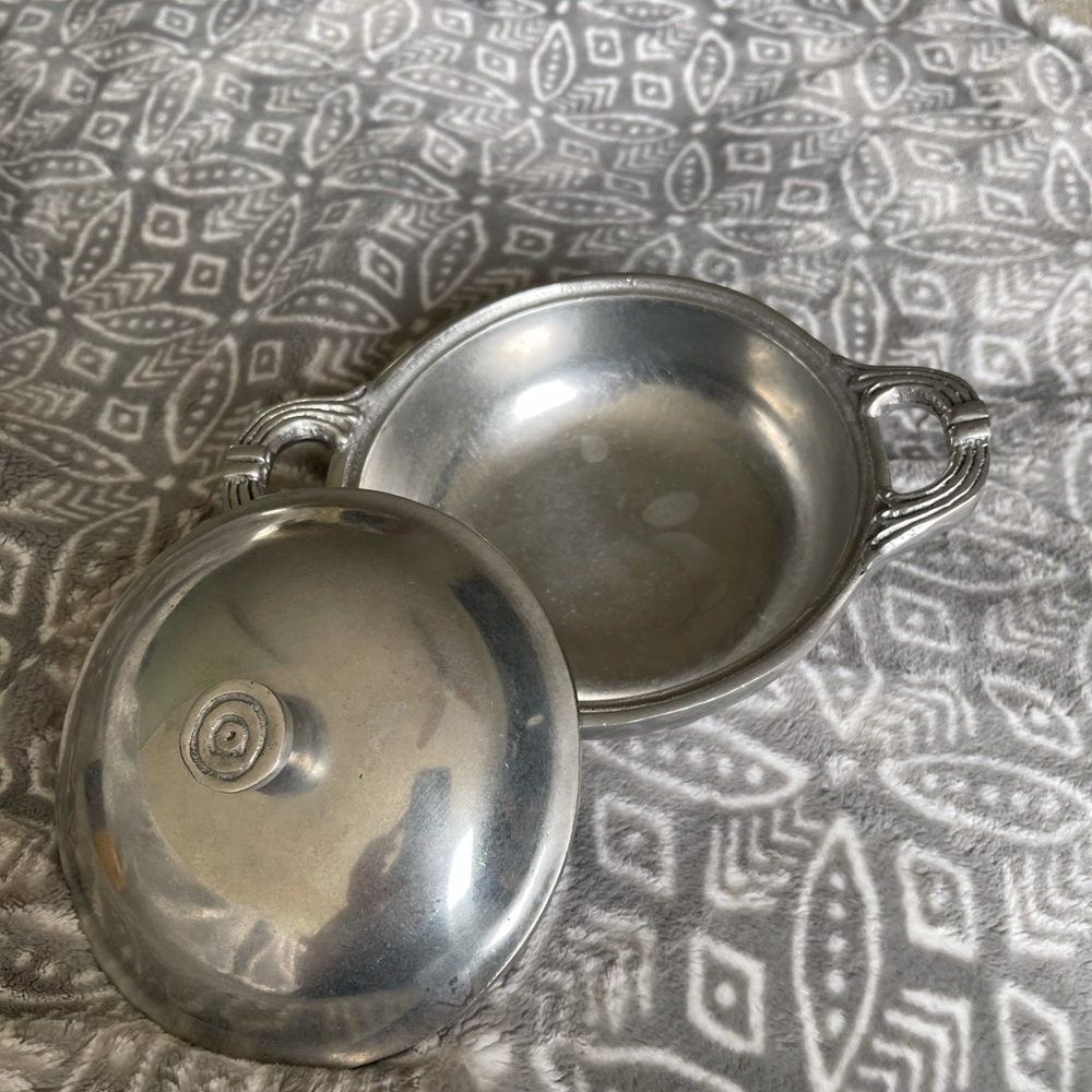 Lidded and Handled Bowl